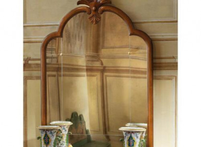 Wood Wall Mirror Genuine Handicraft Italian Craftsmanship Frame Wall Mirror