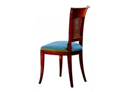 Real wood chair leather chairs dining room armchair Italian furniture
