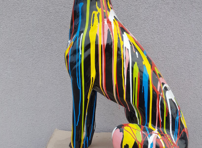 Abstract Figure Handicraft Decoration Home Decor Sculptures Statues Figures Dog