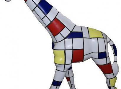Designer Figuren Moderne Dekorationen Garten Giraffe Statue Skulptur Skulpturen