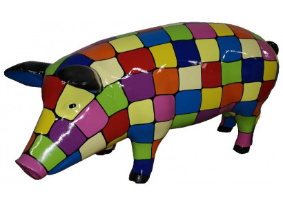 Abstract Pig Sculpture Design Home Decor Statues Figures Figure Decoration