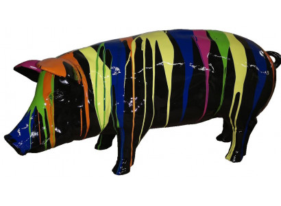 Decoration Pig Abstract Figure Statue Figures Deco Garden Modern Sculptures