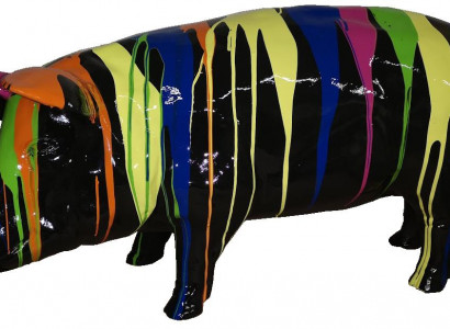Decoration Pig Abstract Figure Statue Figures Deco Garden Modern Sculptures