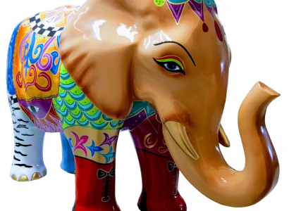 Home Decor Sculptures Abstract Elephant Design Statues Figures Figurine Decoration