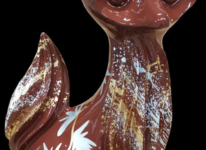 Figures Abstract Statues Designer Loft Colorful Sculptures Abstract Figure Fox