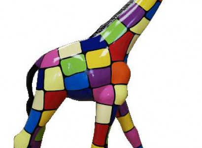 Designer Figures Modern Decorations Garden Giraffe Statue Sculpture Sculptures