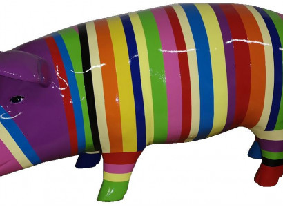 Sculptures Abstract Pig Design Home Deco Statues Figures Figure Decoration
