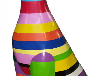 Statue Sculpture Decorative Statue Colorful Decorative Statue Sculpture Abstract Design Figure