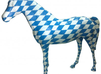 Horse Bavaria Coat of Arms Decoration Figures Abstract Statues Sculpture Horse 190x225