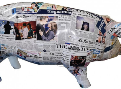 Sculptures Design Home Decor Statues Figures Abstract Pig Figure Decoration