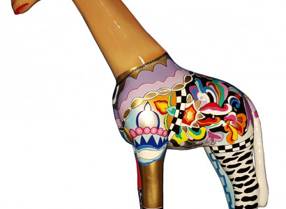 Sculpture Design Home Decor Statues Figures Abstract Giraffe Figure Decoration