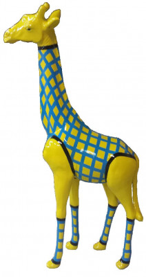 Designer statue figures modern decorations garden giraffe sculpture sculptures
