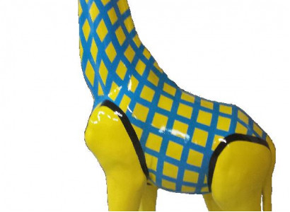 Designer statue figures modern decorations garden giraffe sculpture sculptures