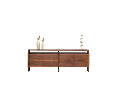 Sideboard Buffet Sideboard Cabinet Brown Wood Wooden Cabinet Dining Room