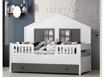 Chic Light Children's Bed: Stylish Furnishing for Your Child's Room