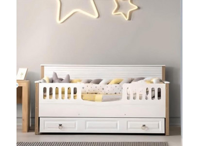 Perfect children's bed, children's furniture, white set, modern children new
