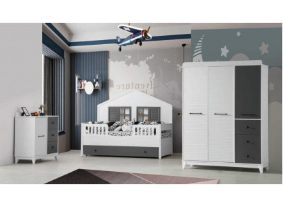 Modern set for children's room, multicolour, perfect furniture for your interior