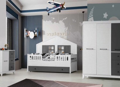 Modern set for children's room, multicolour, perfect furniture for your interior
