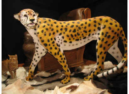 Home Decor Sculptures Abstract Leopard Design Statues Figures Figure Decoration