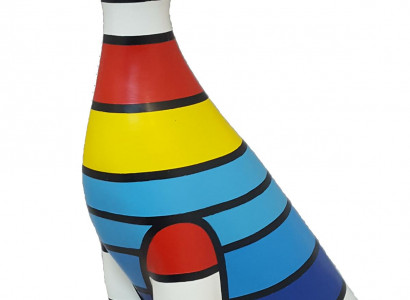 Modern Decoration Abstract Figure Figures Abstract Statues Sculpture Cat 95 cm