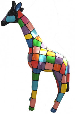Giraffe Design Figure Statue Modern Figures Statues Decoration Decor Garden New
