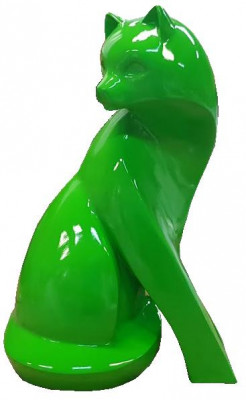 Abstract figure figures abstract statues sculpture designer loft green sculptures