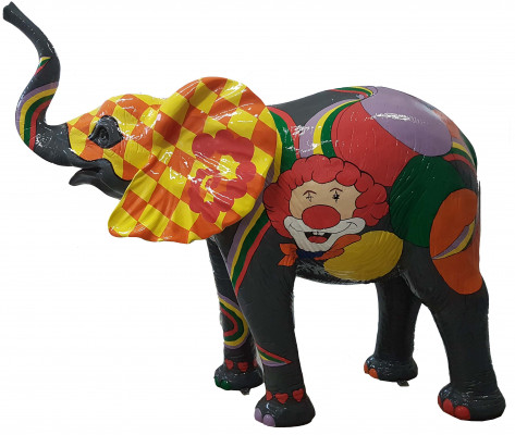 Designer figurine statue modern figures decoration elephant decor garden sculptures