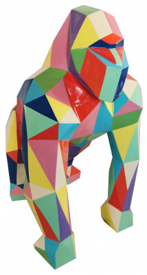 Gorilla Design Figure Statue Modern Figurines Statues Decoration Decor Garden New