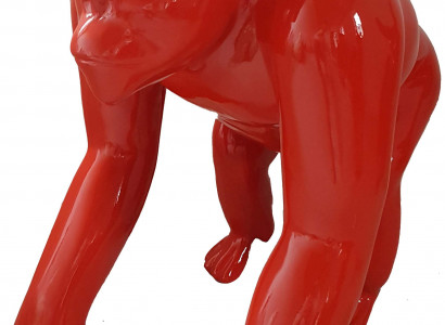 Designer Figure Statue Modern Figures Statues Decoration Decor Gorilla Garden New