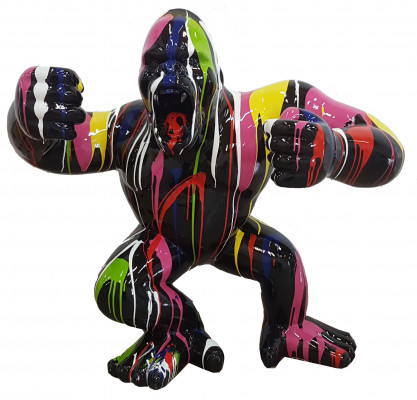 Designer figure statue modern figures statues decoration decor gorilla garden new
