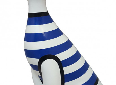 Designer decorative statues, modern painted figures, abstract statues, cat, new