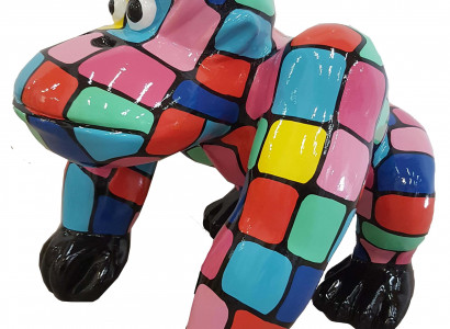 Designer figurine statue modern figures statues decoration decor gorilla garden new