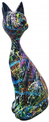 Designer decorative statues modern painted figures abstract statues handmade