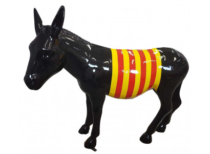 Modern Abstract Design Donkey Sculpture Plastic Garden Decoration Sculptures