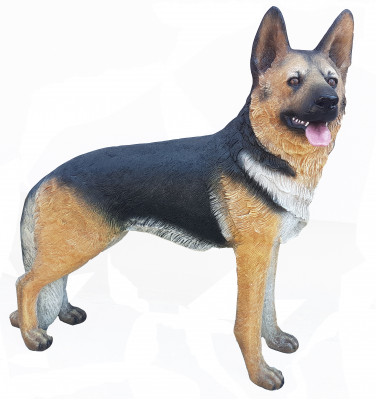 Designer figurine statue modern figures decoration dog garden sculpture sculptures