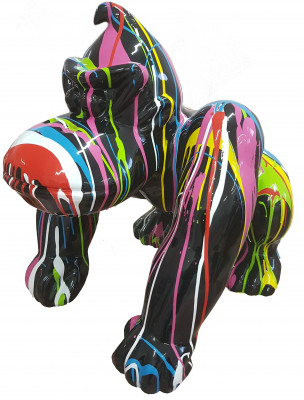 Designer figure statue modern figures statues decoration deco gorilla garden new