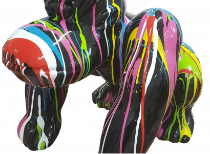 Designer figure statue modern figures statues decoration deco gorilla garden new