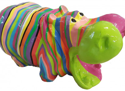 Designer Abstract Figure Modern Figures Decoration Hippopotamus Garden Sculptures