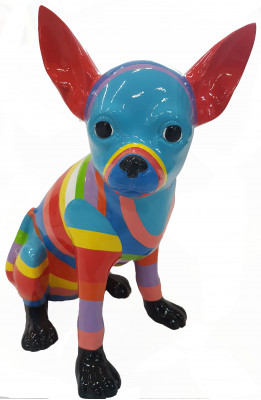 Designer figurine statue modern figure decoration dog garden sculpture sculptures