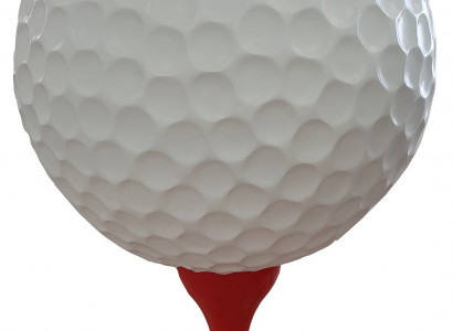Deko Design Figures Modern Decorations Garden Figures Golf Ball Sculpture