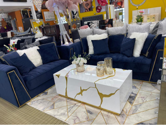 Medusa Couch Set Suite 3+2 Sofa Sofa Sets Couches Seating Furniture Fabric