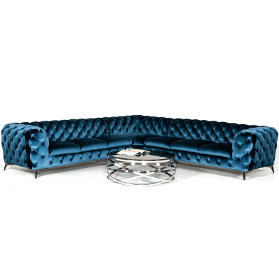 Corner luxury Chesterfield sofa upholstery corner couch seating couch sofas