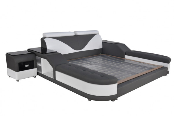 Leather Design Upholstered Beds Double Modern 140/160/180/200 Bed LB8817