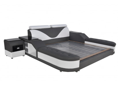 Leather Design Upholstered Beds Double Modern 140/160/180/200 Bed LB8817