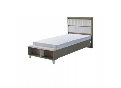 Bunk bed children's bed children's room children's room furniture gray wood