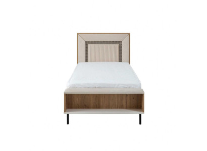 Bed frame children's bed 120 cm bed children's room bed frames brown wood