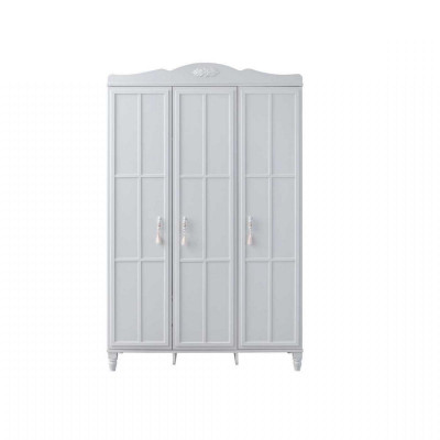 Wardrobe, children's wardrobe, cabinet, wood, white, wooden cabinet, modern