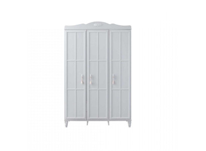 Wardrobe, children's wardrobe, cabinet, wood, white, wooden cabinet, modern