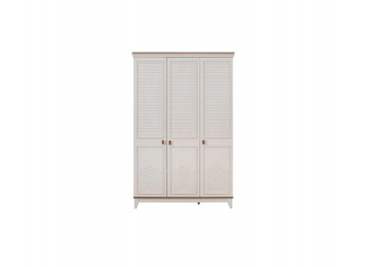 Children's wardrobe, clothes wardrobe, wooden wardrobe, cabinet, wood, white, modern