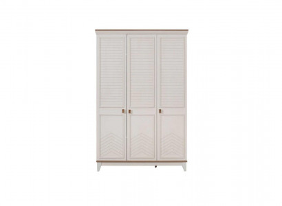 Children's wardrobe, clothes wardrobe, wooden wardrobe, cabinet, wood, white, modern